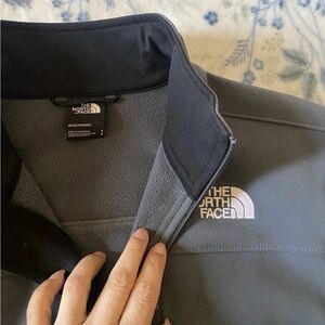 The North Face Charcoal Softshell Jacket